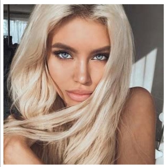 - - 💫 22” OMBRÉ BLONDE NATURAL STRAIGHT LACE FRONT WIG *NEW*